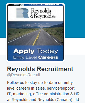 Reynolds Recruitment  @ReynoldsRecruit    Twitter