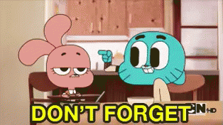 Don't Forget Gif